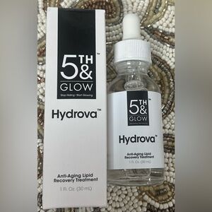 5th & Glow HYDROVA - Anti-Aging Lipid Recovery Treatment - 1 fl oz - NIB!